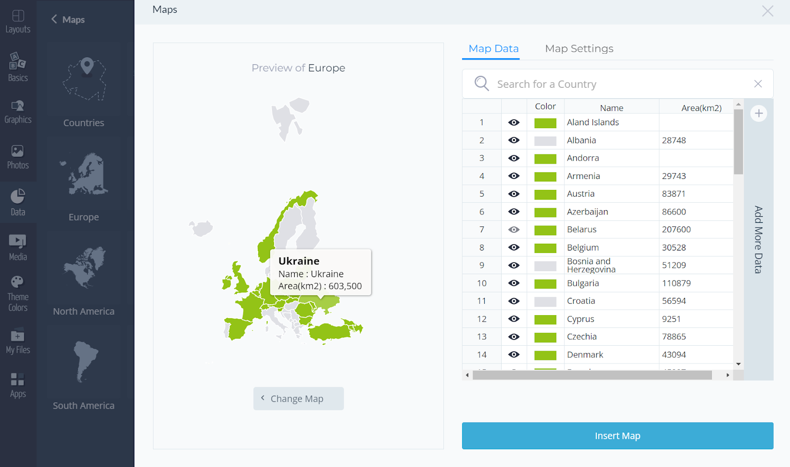 generate creatives, creatives for advertising, AI, Visme, create maps