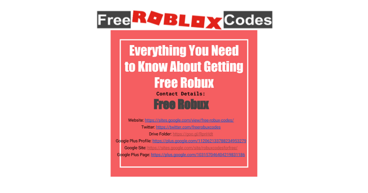 Google Give Me Free Robux Now