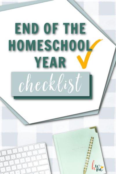 free homeschool curriculum checklist