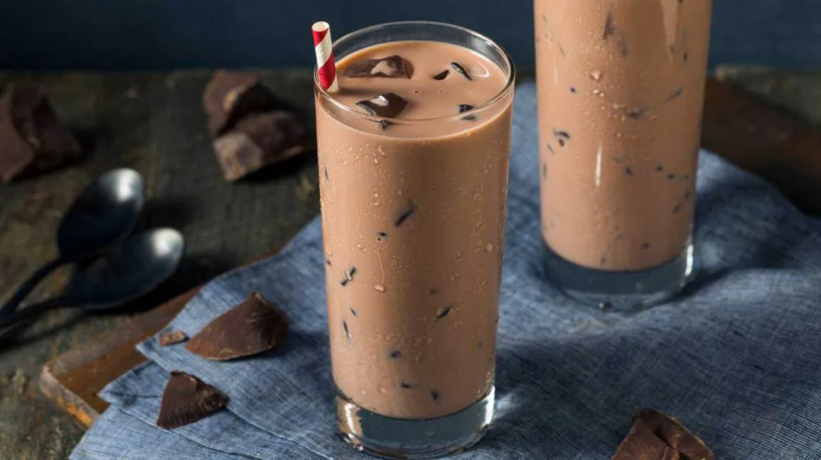 Dark Chocolate Homemade Weight Gaining Shake