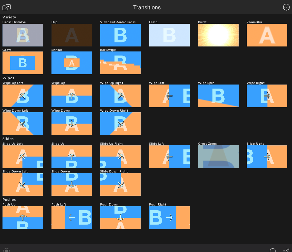 Ajouter des transitions dans vos vidéos