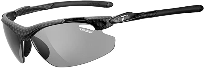 Tifosi Tyrant 2.0 Polarized Wrap Sunglasses, Carbon