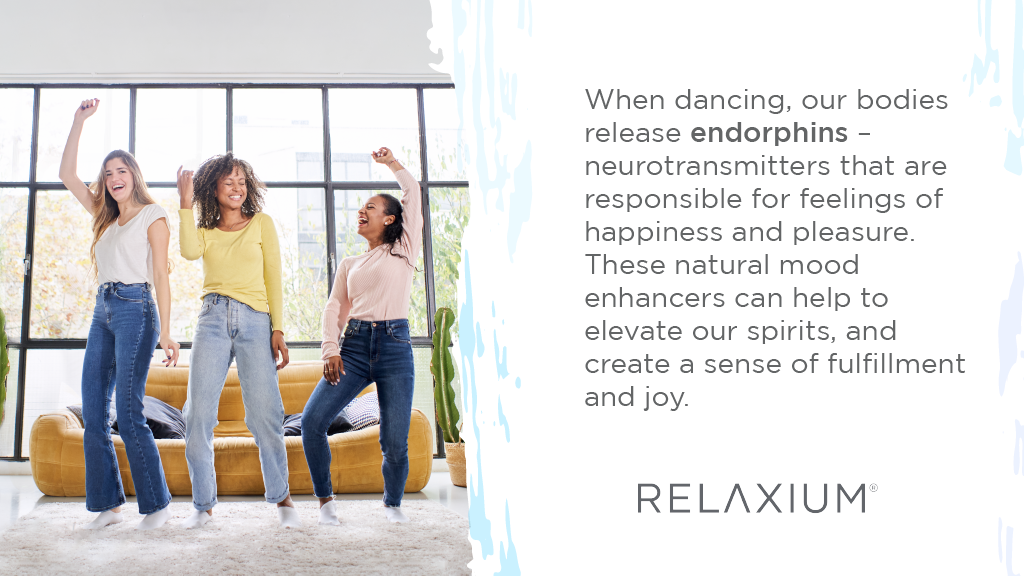 dancing can help your body to release endorphins
