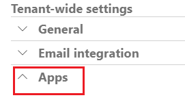 Tenant-wide Settings