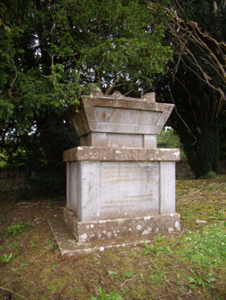 Mausoleum for Denis and Charlotte Bowes Daly in Crosbaun burial ground, Dalystown, Ireland. 