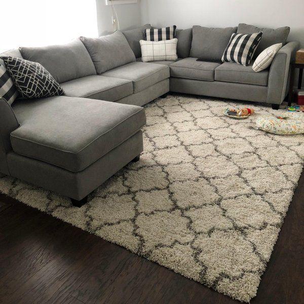 Living room sectional and rug | Living room rug placement, Rugs in living  room, Living room sectional
