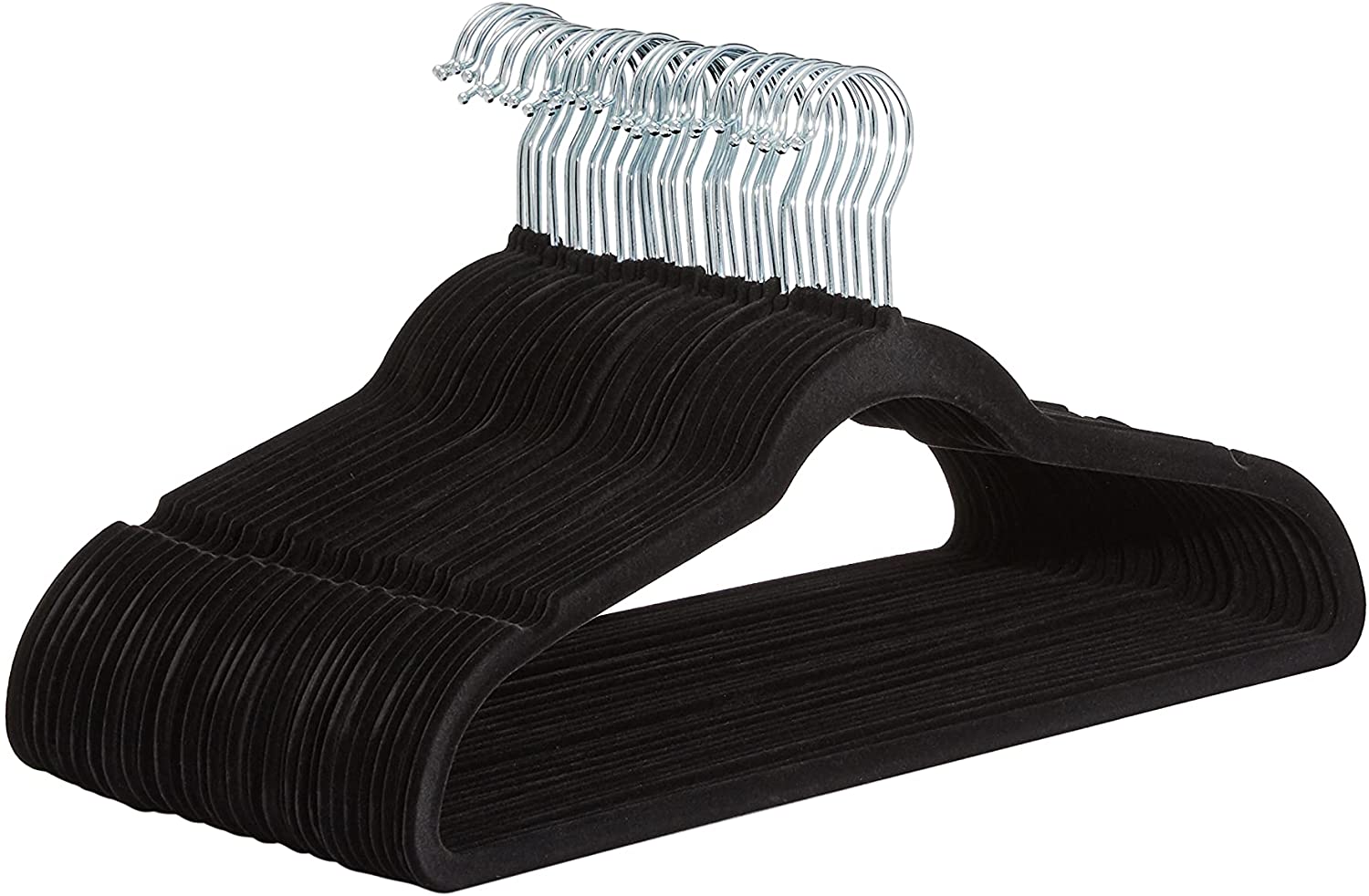 Skinny hangers available on Amazon