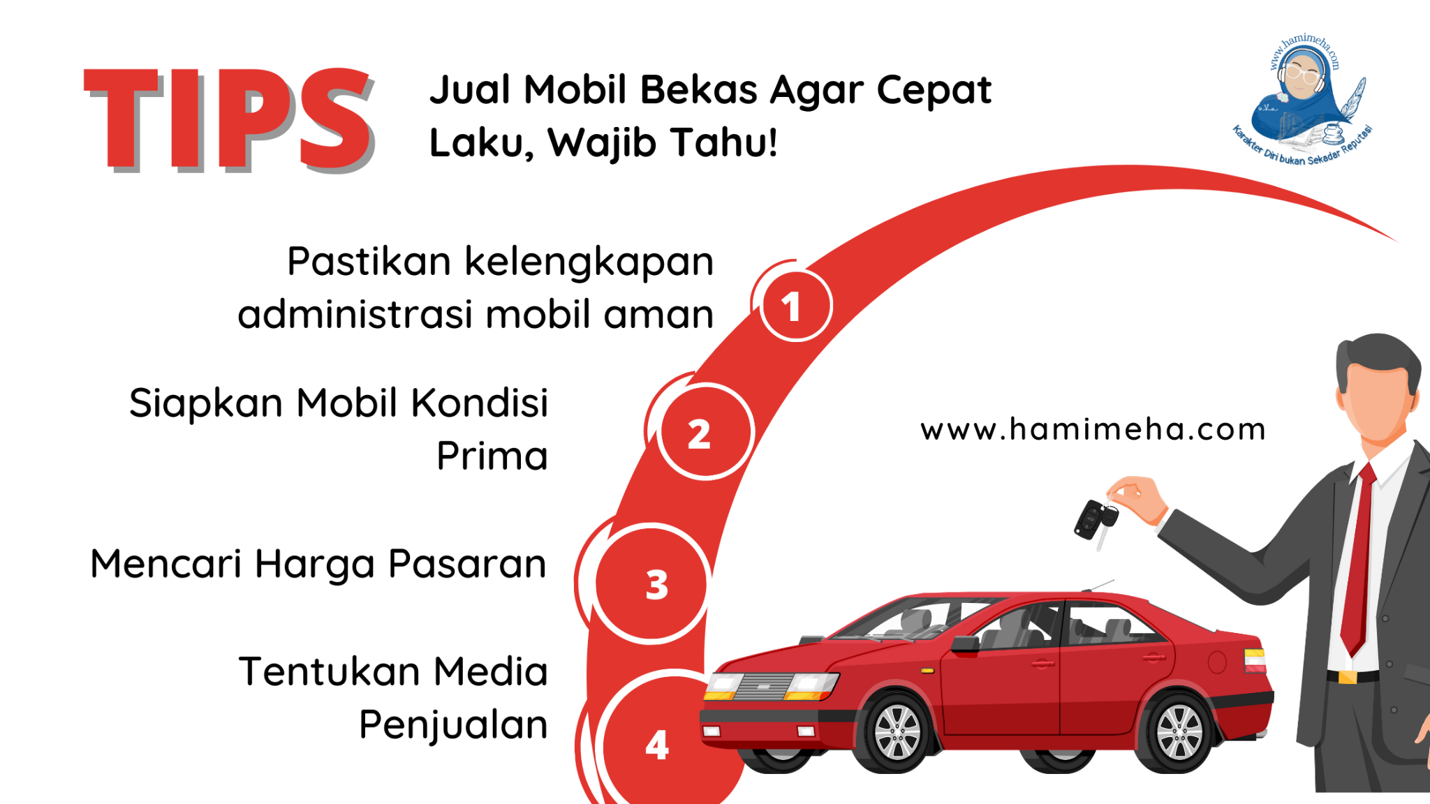 Tips jual mobil bekas cepat  laku