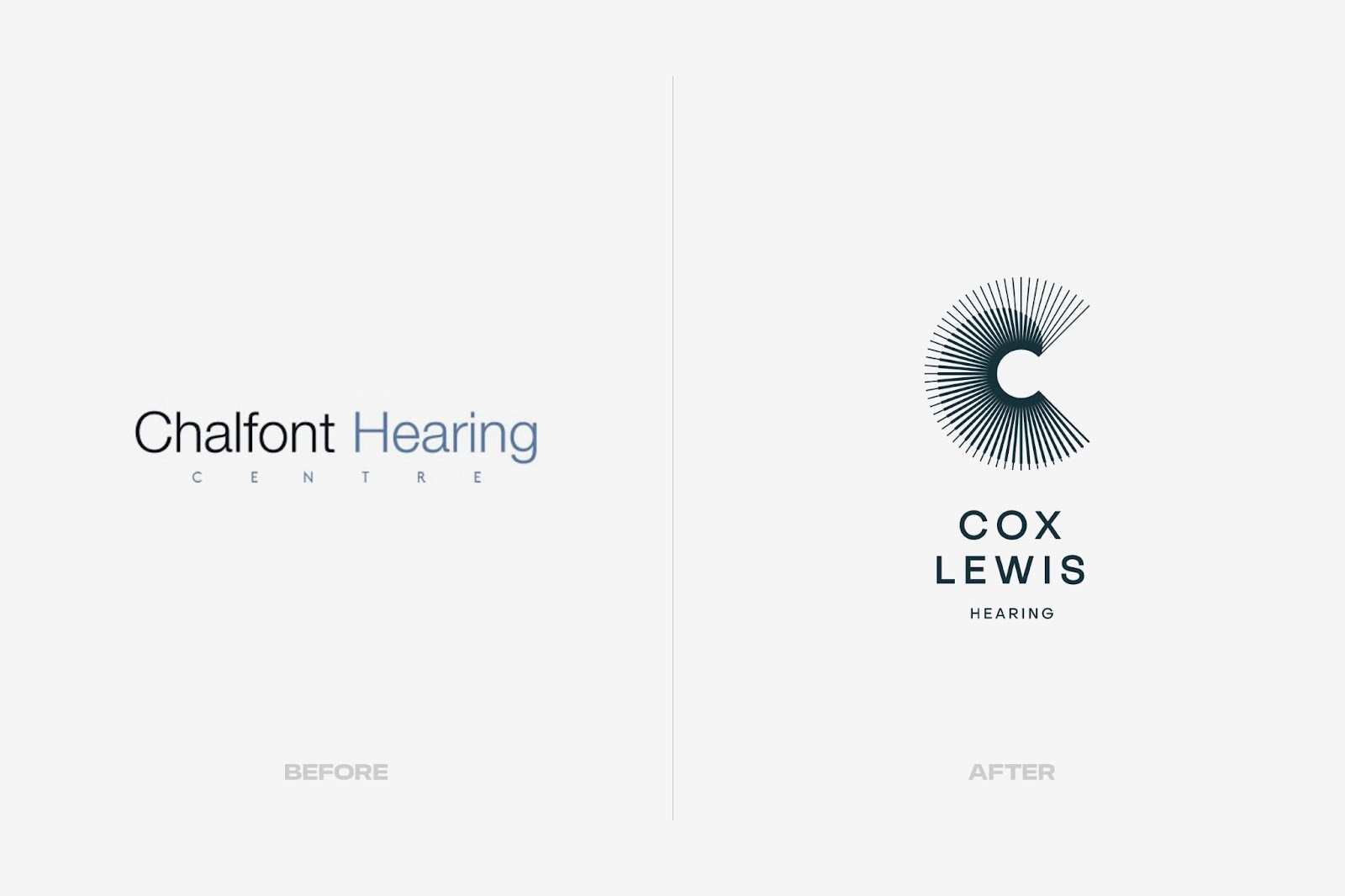 branding artifact from the branding and visual identity project for Cox Lewis hearing health