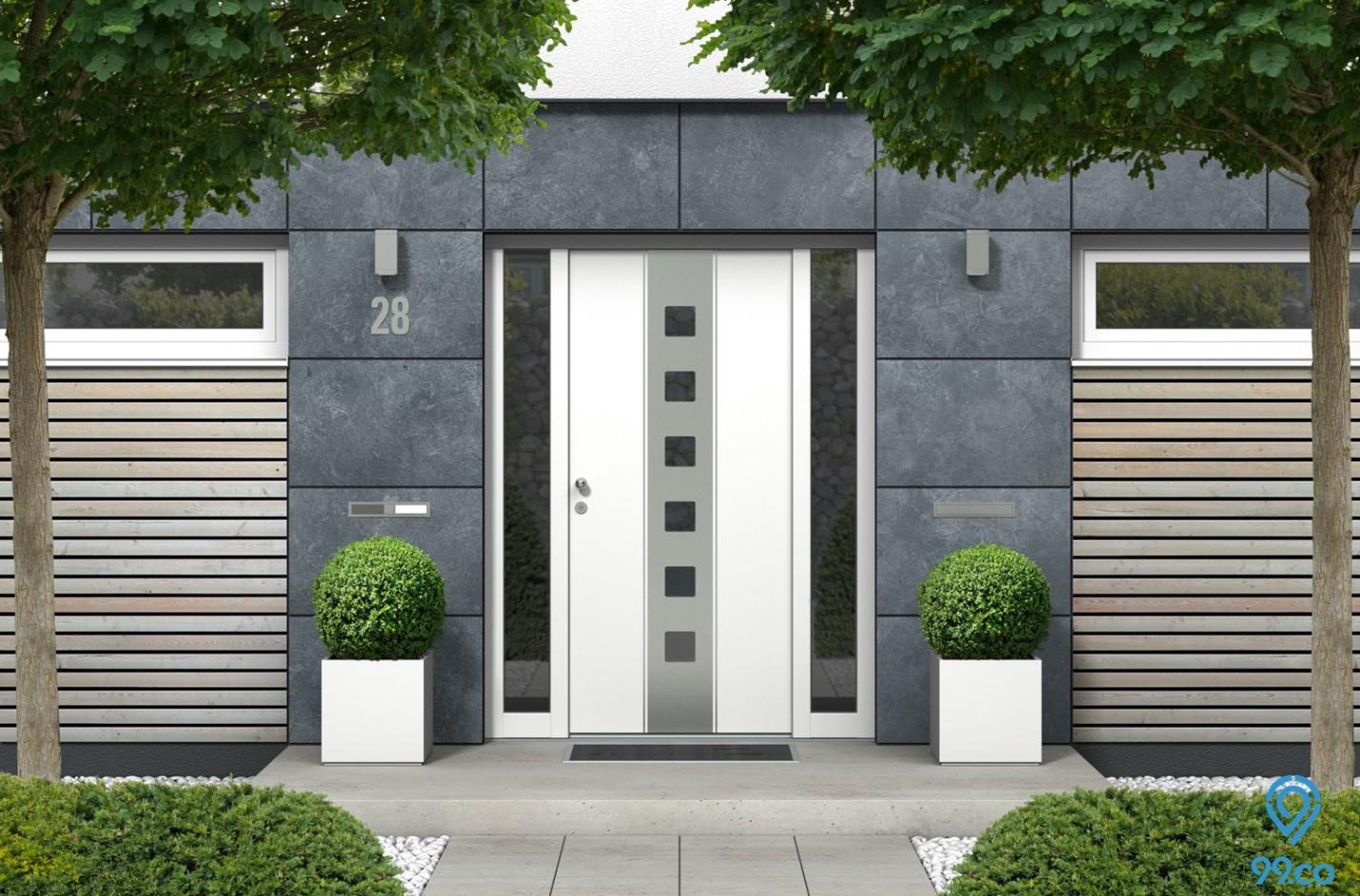 12 Inspirasi Bentuk Pintu Rumah Minimalis Tahun 2020