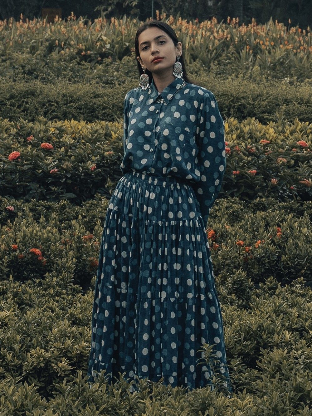 the loom - Indigo Cotton Shirt