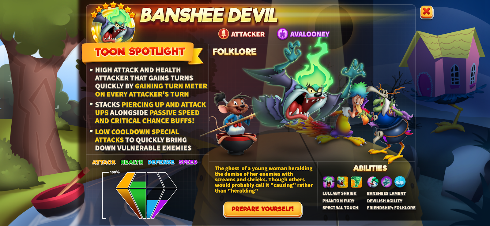 Event Overview: Banshee-Devil – Looney Tunes World of Mayhem