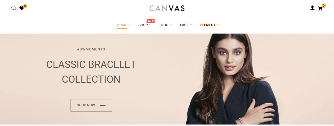 Canvas - Clean shopify theme