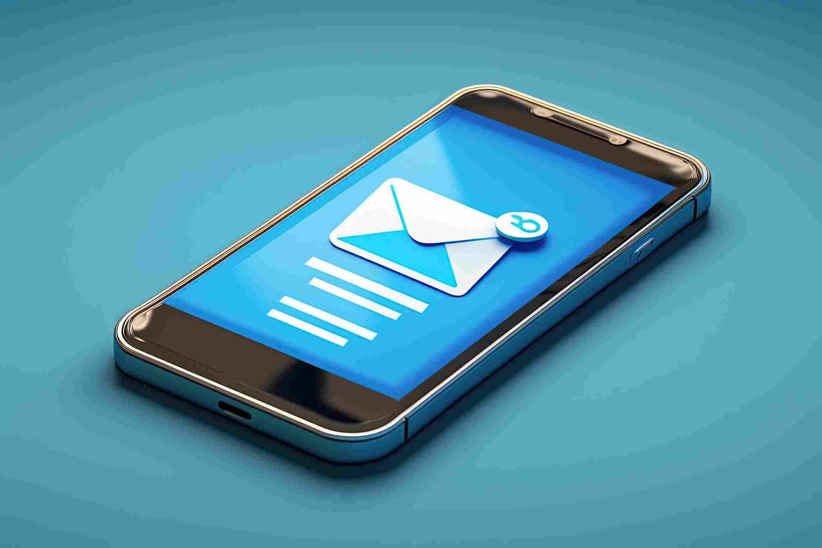 A cell phone with a blue screen

Description automatically generated