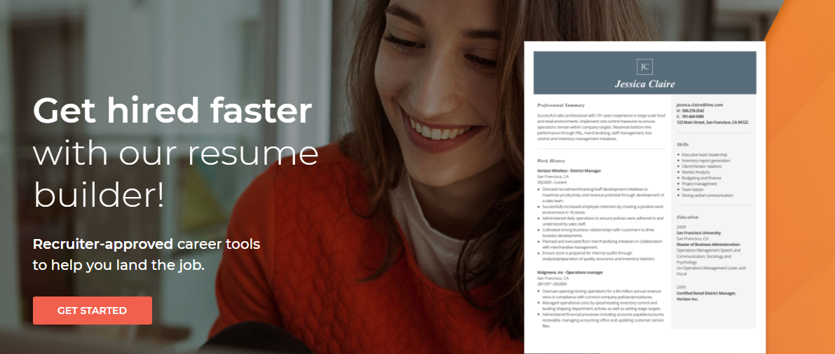 Live Career Resume Builder