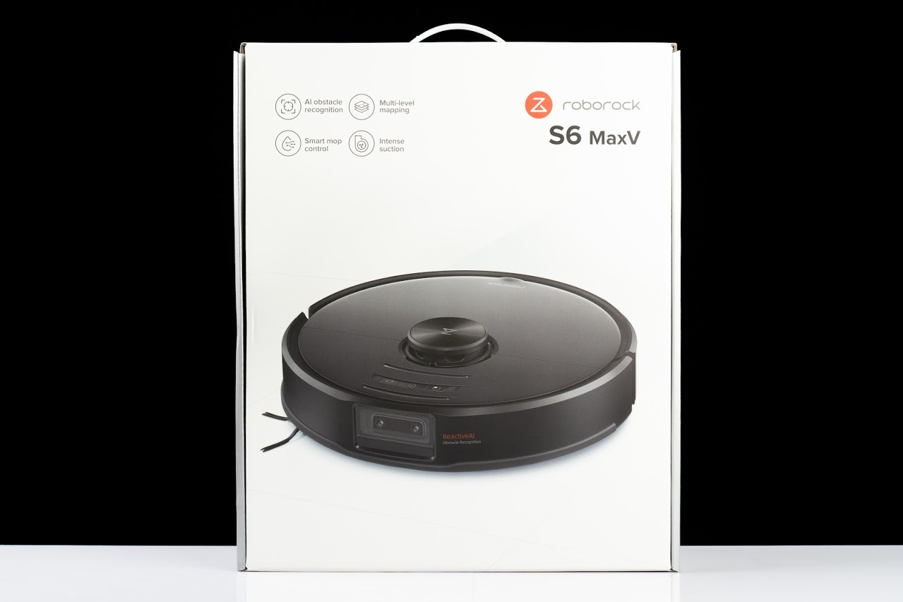 Roborock S6 Maxv Robotic Vacuum Cleaner Black : Amazon.sg: Home
