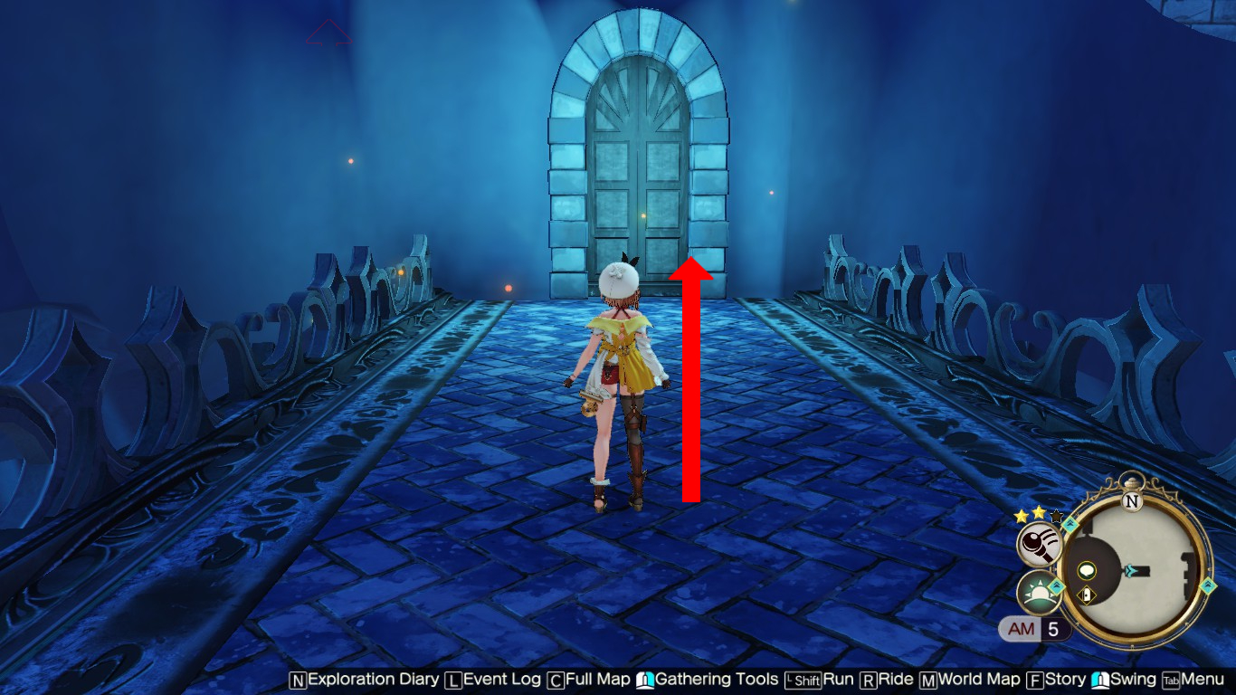 Walking to the eastern door | Atelier Ryza 2: Lost Legends & the Secret Fairy