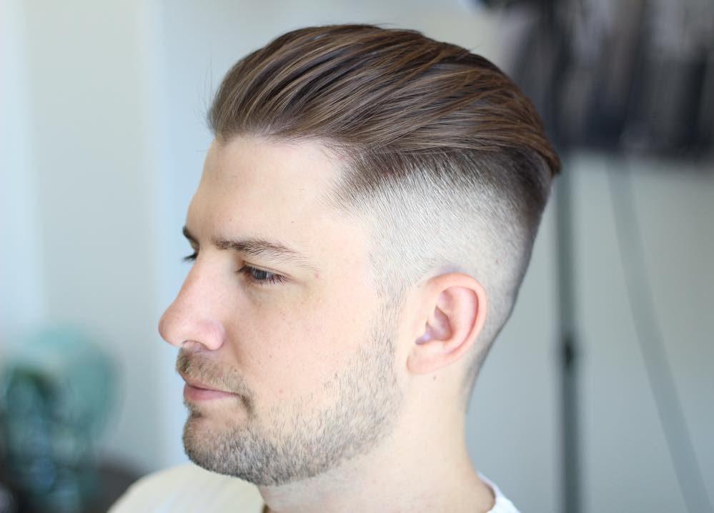Kiểu tóc undercut với độ dài từ ngắn đến trung bình cho nam