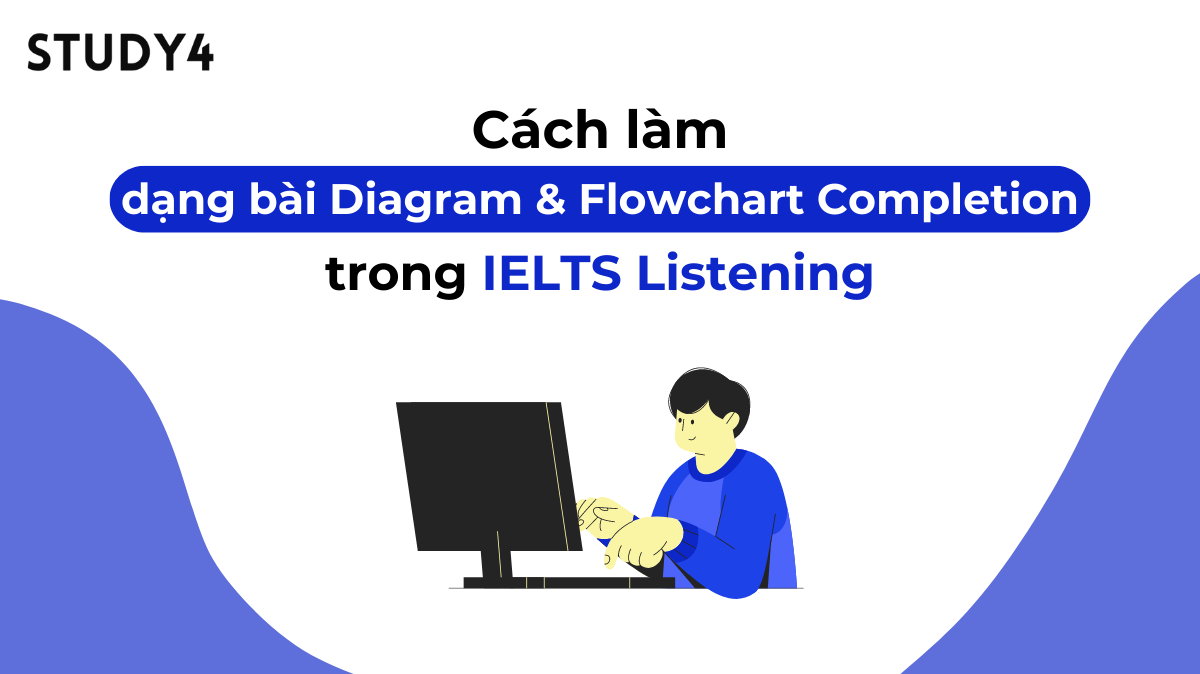 Cách làm Diagram & Flowchart Completion IELTS Listening