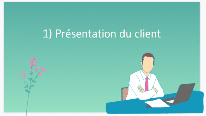 Presentation du client