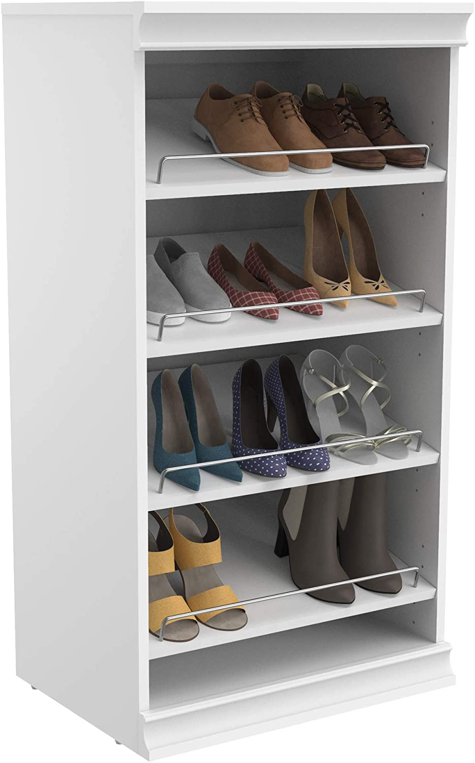 ClosetMaid 4566 Modular Closet Storage Stackable Shoe Shelf