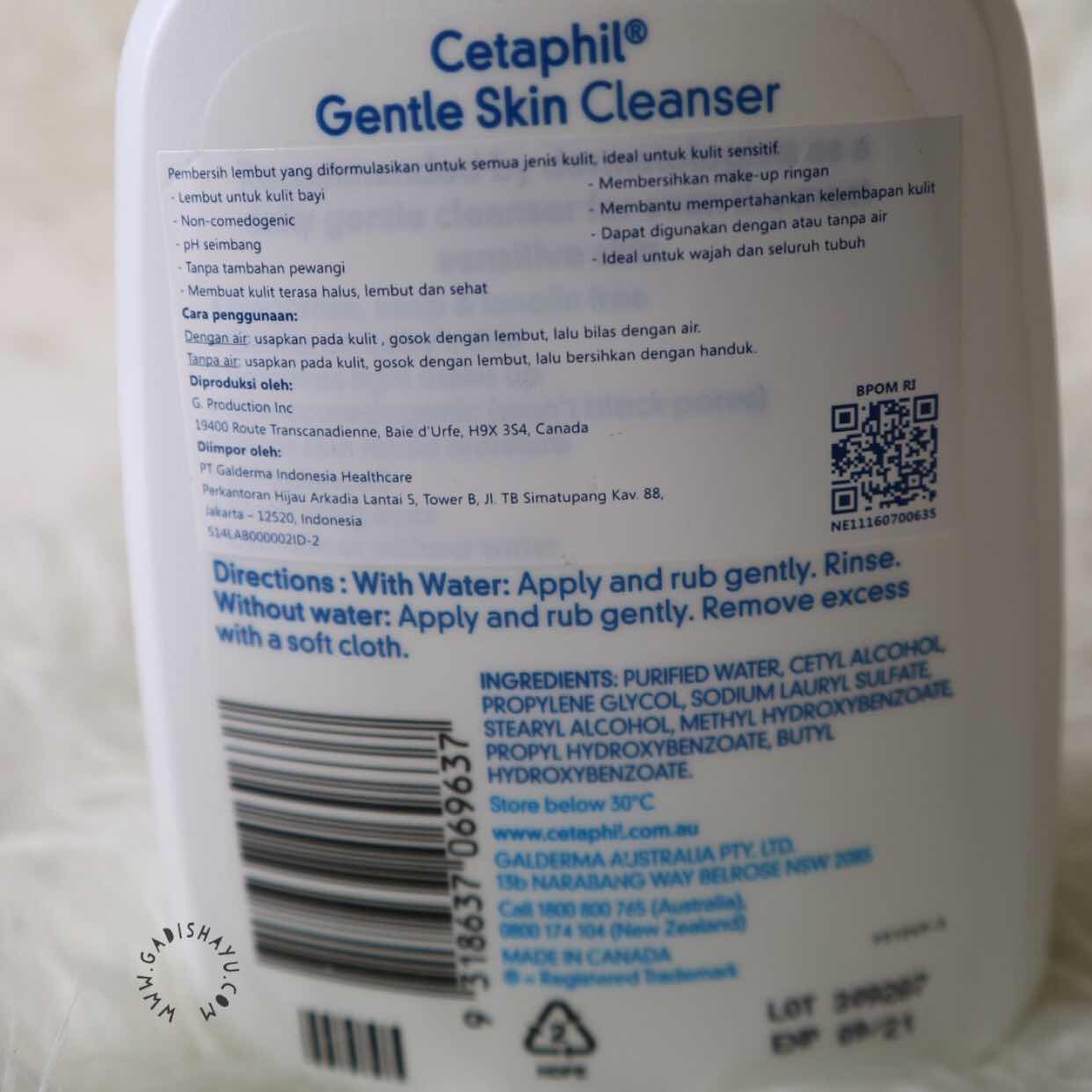 komposisi cetaphil