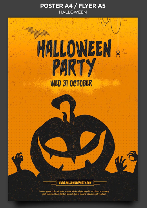 Halloween Concept Poster Template
