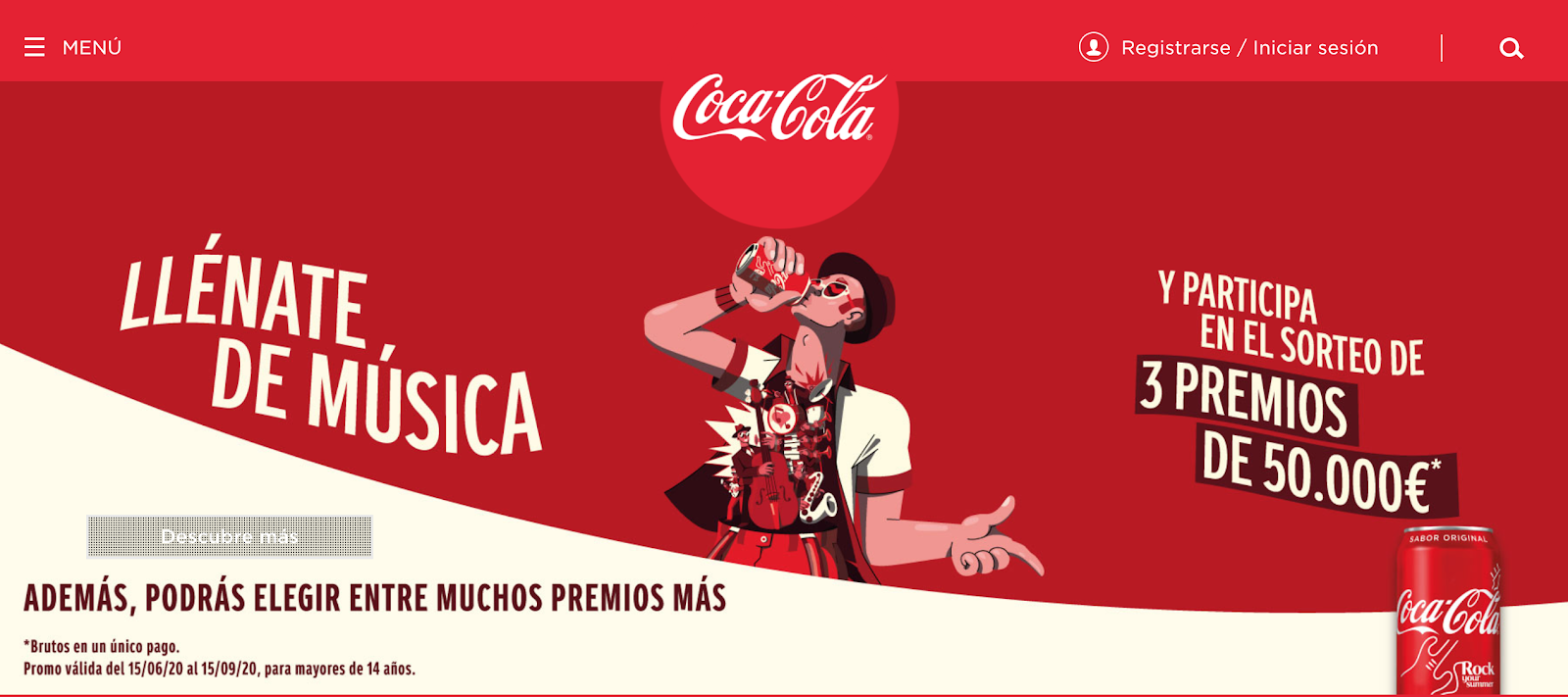 Localization example for Coca Cola