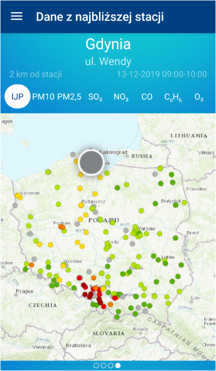 aplikacja do sprawdzania jakości powietrza