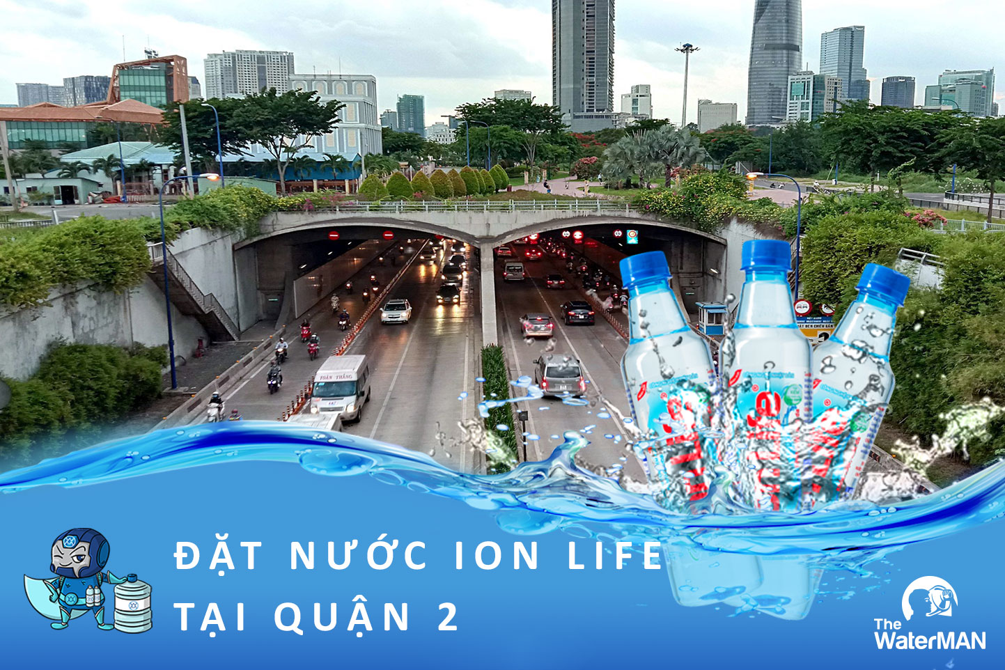 Đại lý nước uống ion Life Quận 2, gọi nước là có ngay