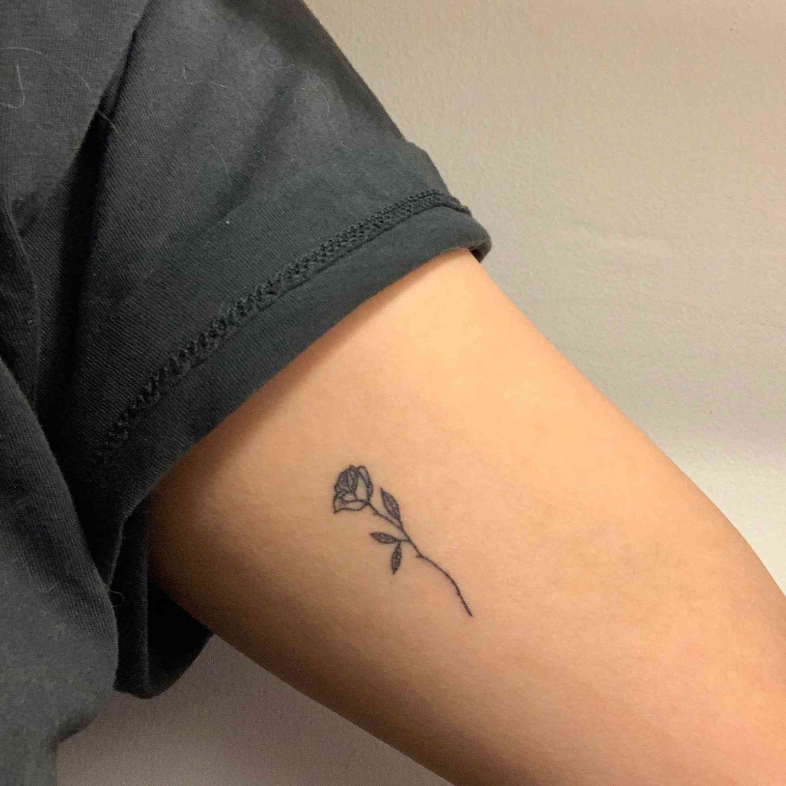The rose tattoo
