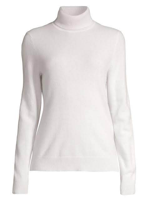 Lord & Taylor Cashmere Turtleneck Sweater - Encycloall