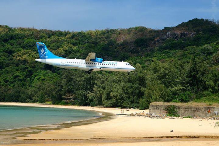Image result for flight to con dao