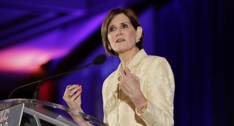 mary matalin at the Southern Republican Leadership Conference in New Orleans 