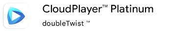 Screenshot: CloudPlayer Platinum app from Google Play Store