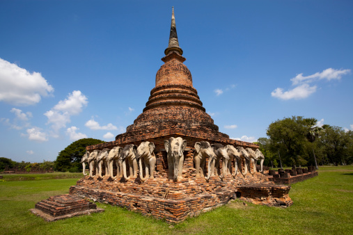 Parque Histórico de Sukhotai, Tailândia