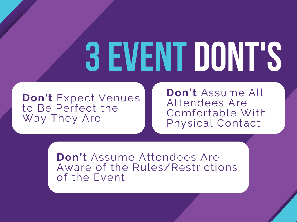 in-person events donts