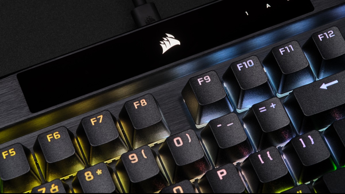 Cherry MX y AXON, la mejor tecnología para el último teclado gamer Corsair