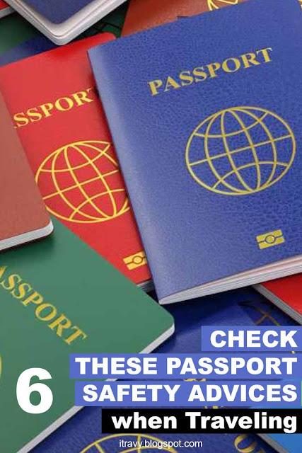 6 Safety Advises for your Passport when traveling