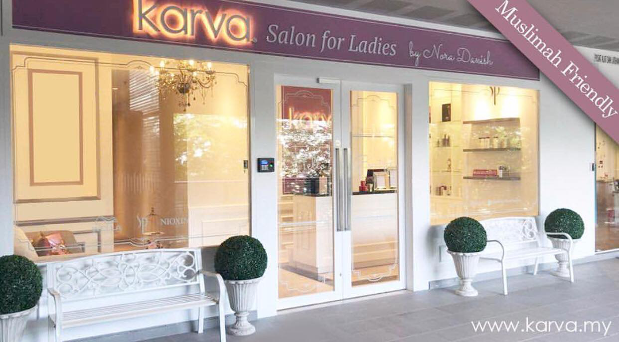muslimah hair salon in KL
