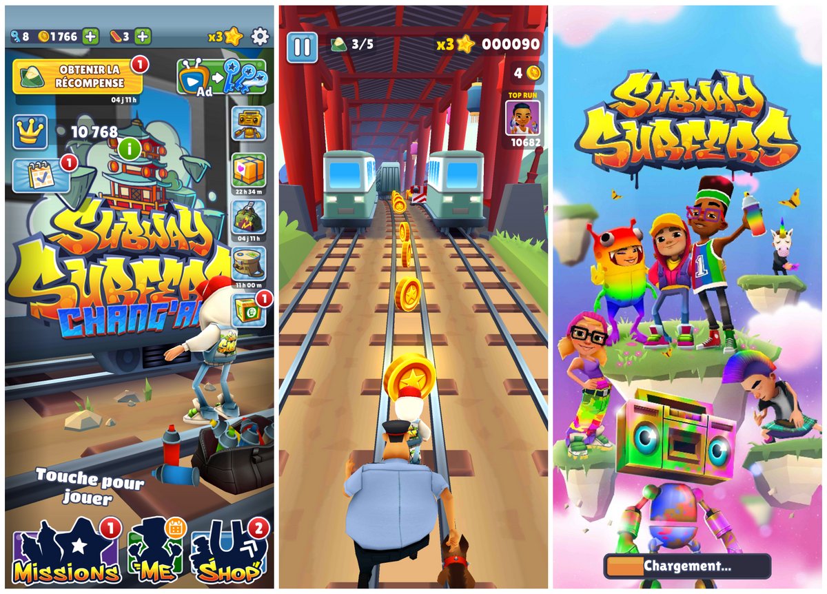 Capture d'écran Subway Surfers 1