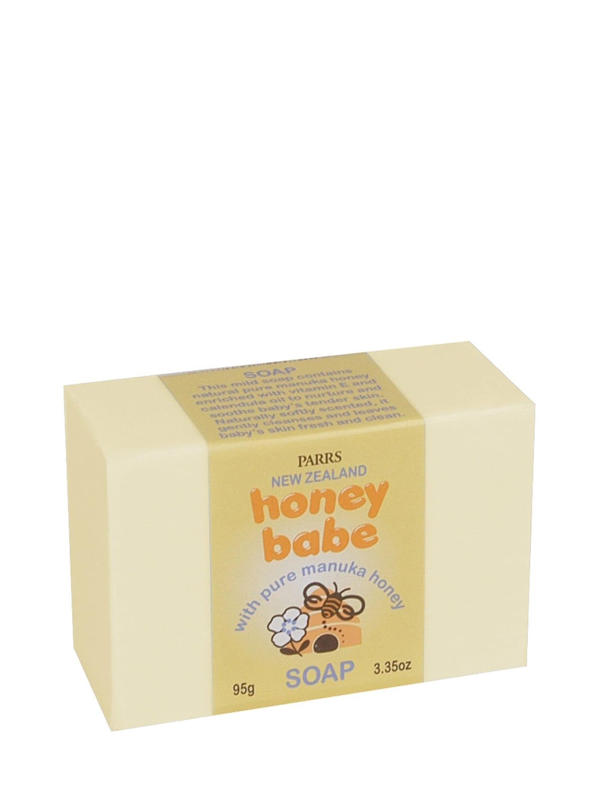 5. WILD FERNS สบู่ก้อนสำหรับเด็ก สูตร Honey Babe Soap 