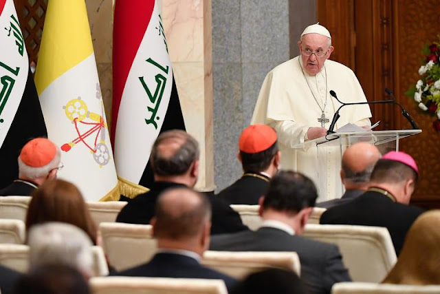 Toàn văn: Diễn từ của Đức Thánh Cha Phanxicô trước các nhà chức trách, xã hội dân sự, và ngoại giao đoàn của Iraq