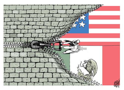 Resultado de imagen de inmigracion mexico estados unidos frontera muro