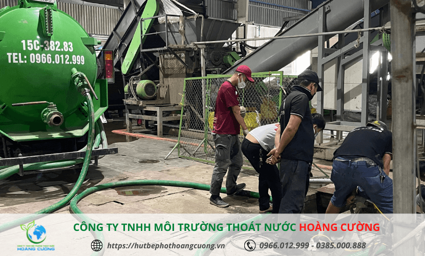 Công ty hút hầm cầu Huyện Tân Phước - Hoàng Cường