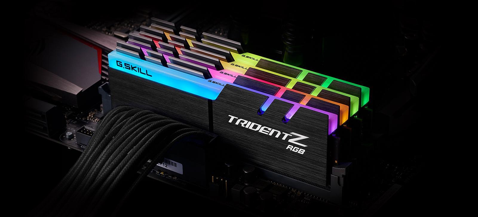 G.Skill Trident Z RGB 8GB DDR4 2400Mhz RGB Desktop RAM Inner Colours