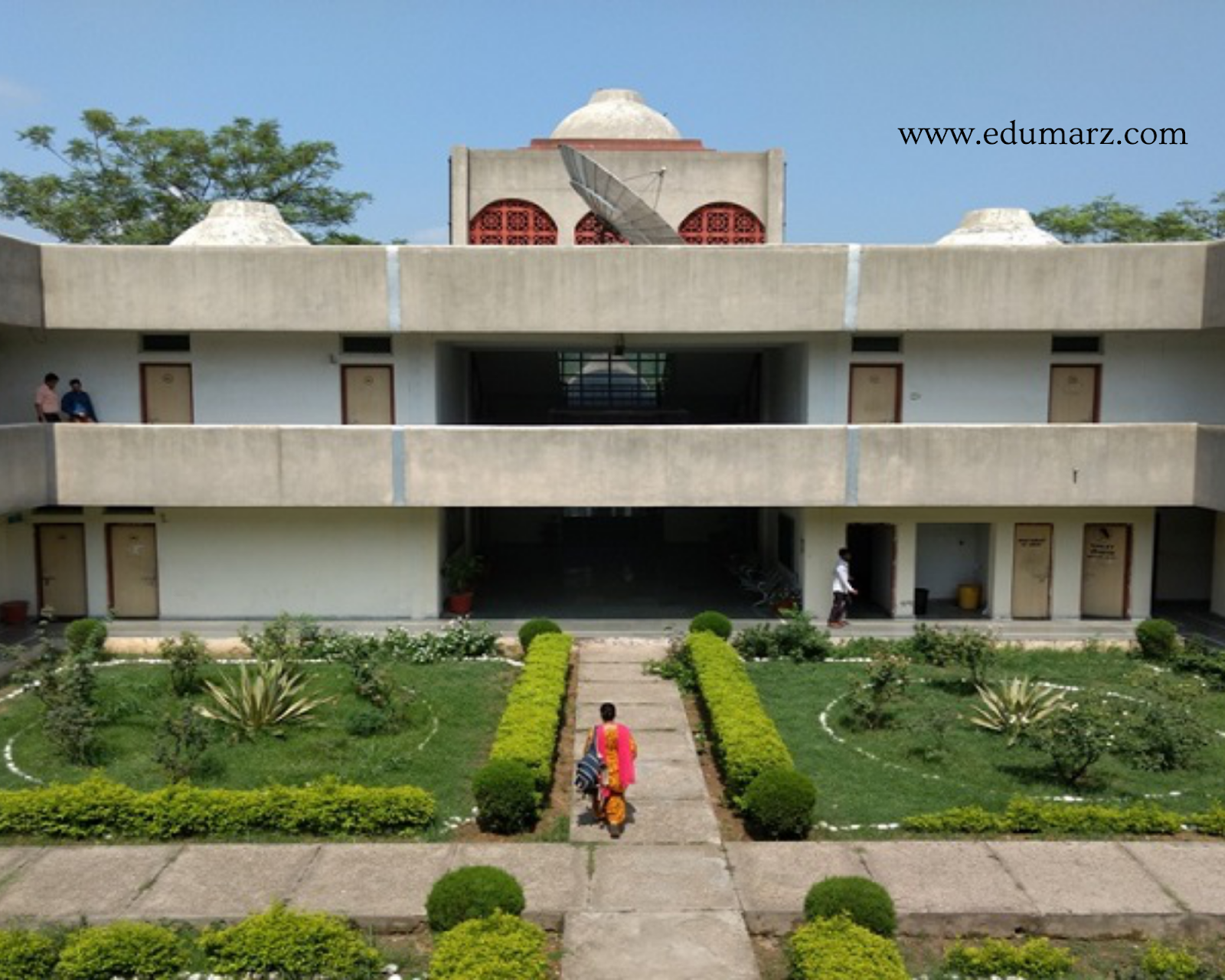 An image showcasing campus of the university