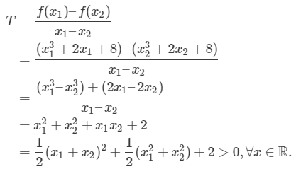 Giải bài xích tập dượt hàm số đồng đổi thay nghịch ngợm đổi thay lớp 10 ví dụ 2