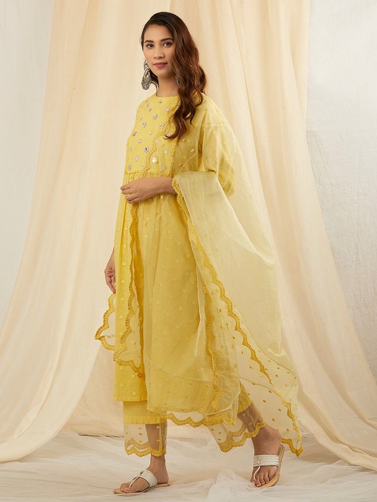 Traditional Yellow Outfit