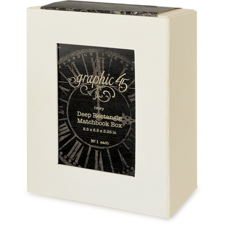 Staples - Deep Rectangle Matchbook Box 